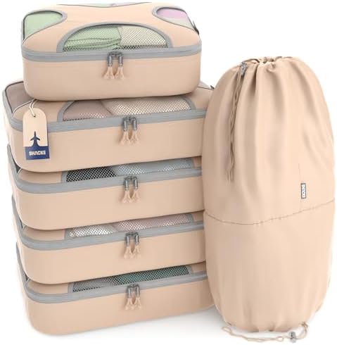 Shacke Packing Cubes – Ultimate Travel Organizer